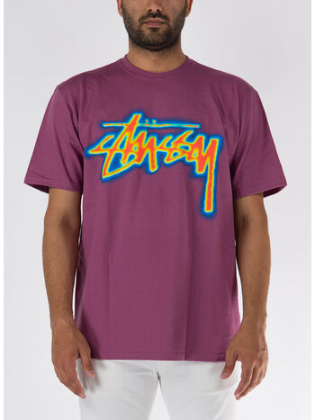 T-SHIRT THERMAL STOCK, BERRY, small