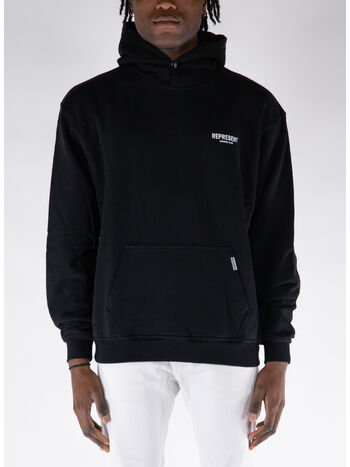 FELPA HOODIE REPRESENT OWNERS CLUB, 01 BLACK, small