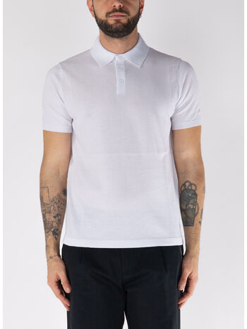 POLO BASIC ESSENTIAL, 01 BIANCO, small