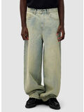 PANTALONE WIDE LEG WASHED DENIM, DIRTY WASH, thumb