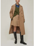 TRENCH DOPPIOPETTO IN GABARDINE, 001 CAMMELLO, thumb