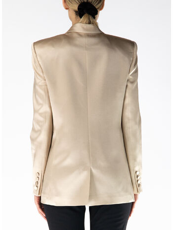 GIACCA BLAZER DOPPIOPETTO, 1332 ECRU, small