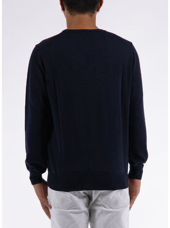 MAGLIONE GIROCOLLO RASATO, , small