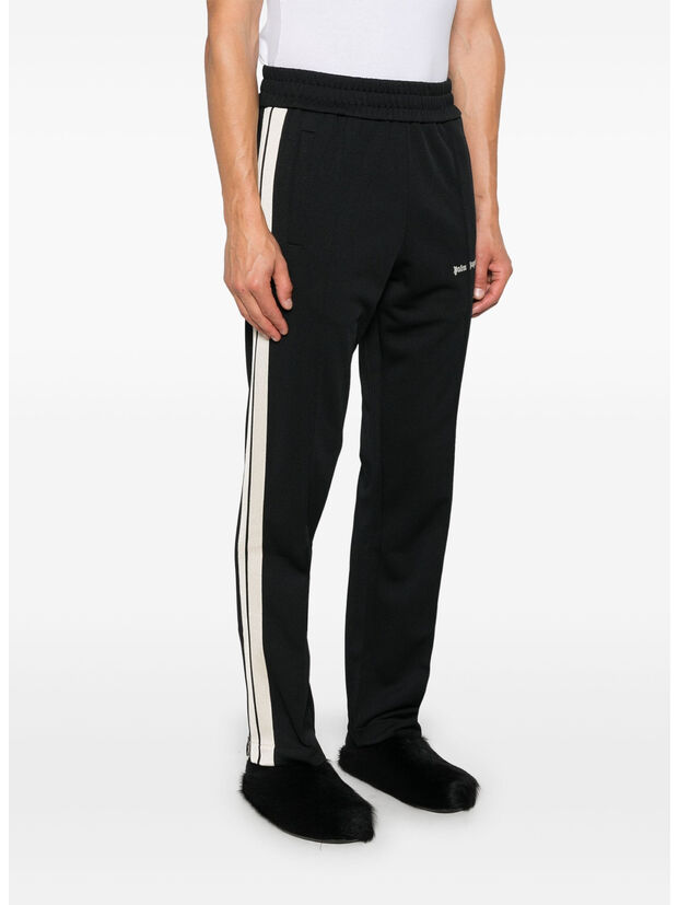 PANTALONE TRACK CON  LOGO CLASSICO, 1003 BLACK/OFF WHITE, large