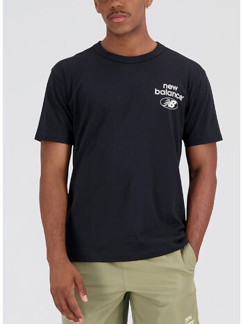 T-SHIRT ESSENTIALS REIMAGINED TEE, BK BLACK, small