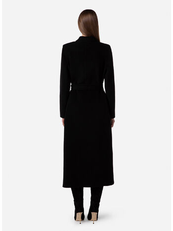 CAPPOTTO DOPPIOPETTO IN PURA LANA, 110 NERO, small