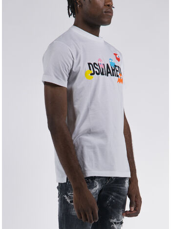 T-SHIRT PAC-MAN, 100 WHITE, small
