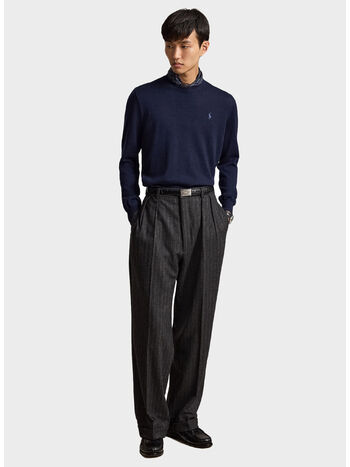 MAGLIONE GIROCOLLO, HUNTER NAVY, small