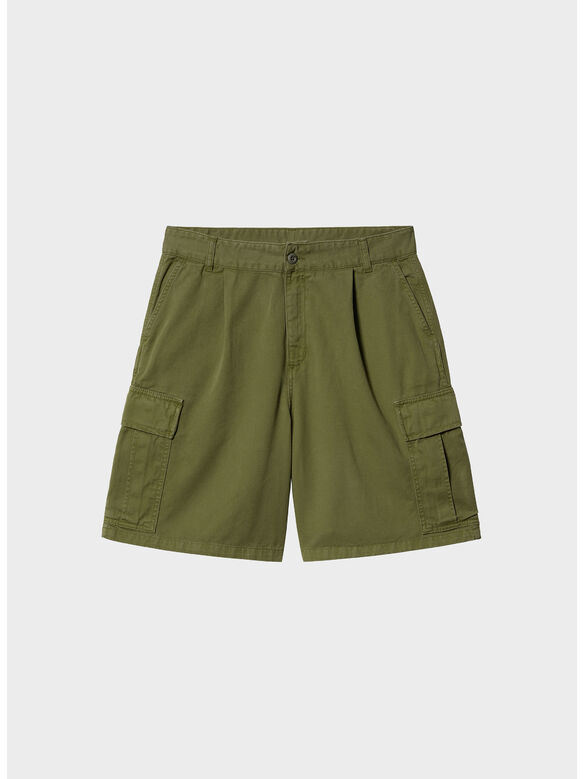 BERMUDA COLE CARGO SHORT, 1D0GD KIWI GARMNET DYED, medium