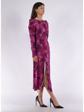 ABITO GIROCOLLO CON DRAPPEGGIO, DALIM PURPLE, small