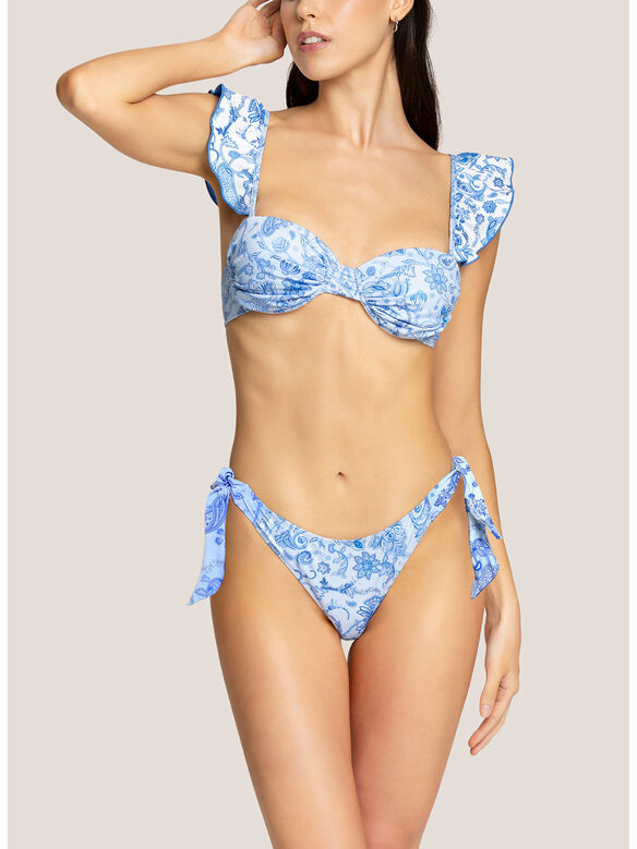 BIKINI A BALCONCINO MARYLIN ANTIBES, 064 AZZURRO, medium