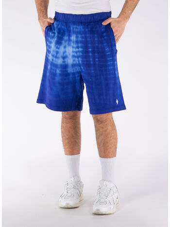 SHORTS OVERSIZE AOP SOUNDWAVES, 4501 BLUE WHITE, small