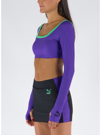 TOP A MANICHE LUNGHE PUMA x DUA LIPA, 90 ROYAL PURPLE, small