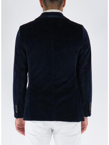 GIACCA IN VELLUTO, 012 DARK NAVY, small