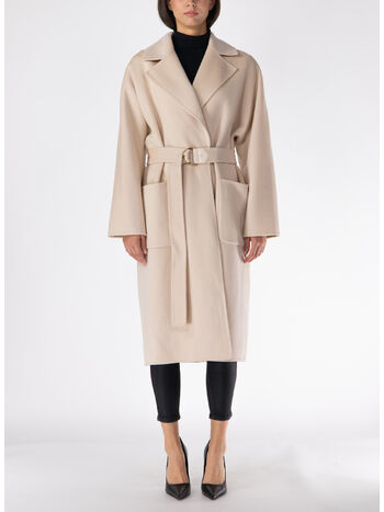 CAPPOTTO CON COLLO REVERS, CI4 LATTICE, small