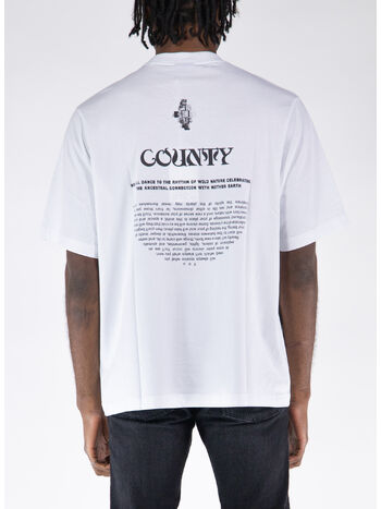 T-SHIRT COUNTY MANIFESTO, 0110 WHITE BLACK, small