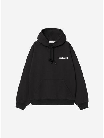 FELPA HOODIE, 89XX BLACK, small