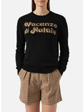 MAGLIONE NEW QUEEN, 00432I VACANZE LOGO 00OR, thumb