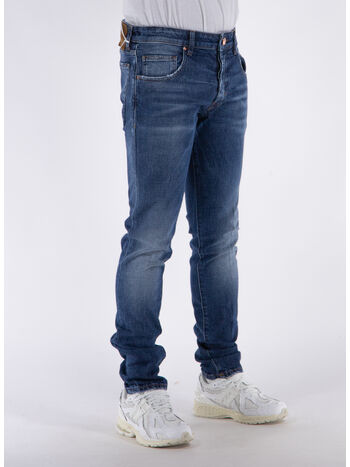 JEANS MILANO, BLUE, small