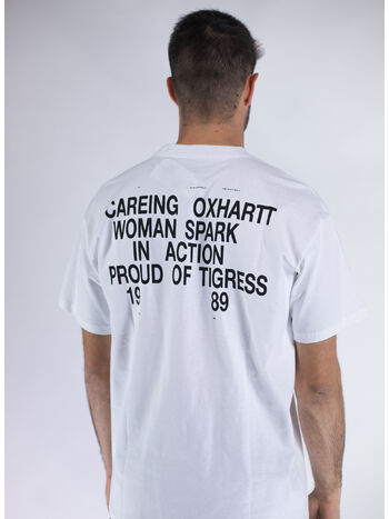 T-SHIRT S/S FOLD IN, 02XX WHITE, small
