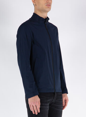 GIACCA WINDBREAKER BARRA, NAVY, small