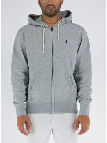 FELPA CON CAPPUCCIO, ANDOVER HEATHER, small