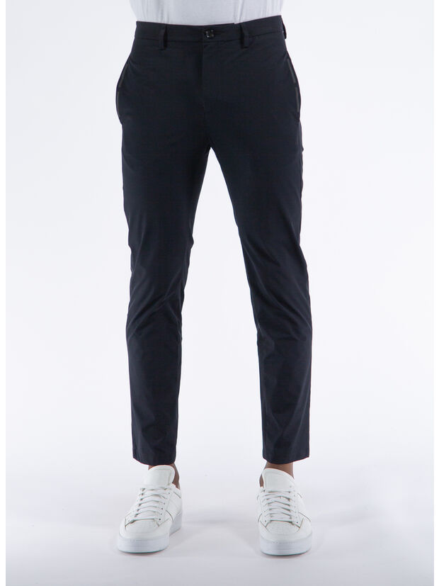 PANTALONE VENEZIA CHINO TRAVEL, 999 NERO, large