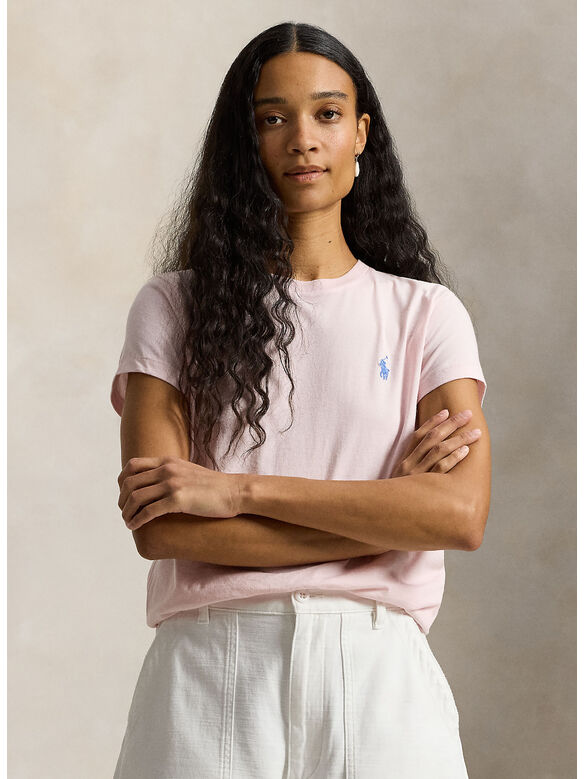 T-SHIRT MANICA CORTA, PINK SAND, medium