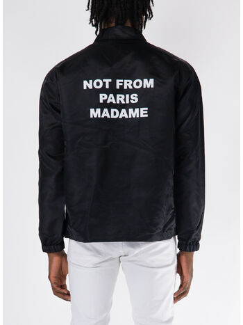 GIACCA LA VESTE SLOGAN, BL BLACK, small