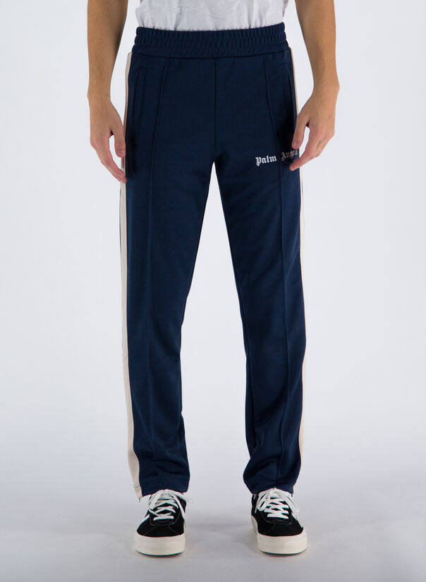 PALM ANGELS PANTALONE CLASSIC TRACK Bianco, Blu Uomo | Selecteur