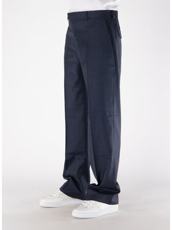 PANTALONE CHINO CON PINCES RELAXED, 200 NAVY, small