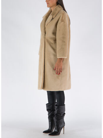 CAPPOTTO IN PELLICCIA, 002 PANC, small