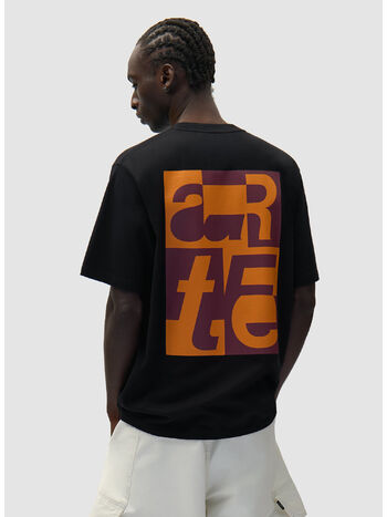 T-SHIRT BACK GRAPHIC, 1 BLACK, small