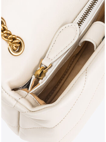 BORSA LOVE PUFF MINI, Z14Q BIANCO ORO, small