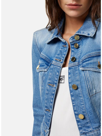 GIACCA CROPPED IN DENIM, 192, small