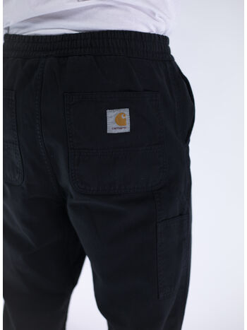 PANTALONE FLINT, 89GD BLACK GARMENT DYED, small