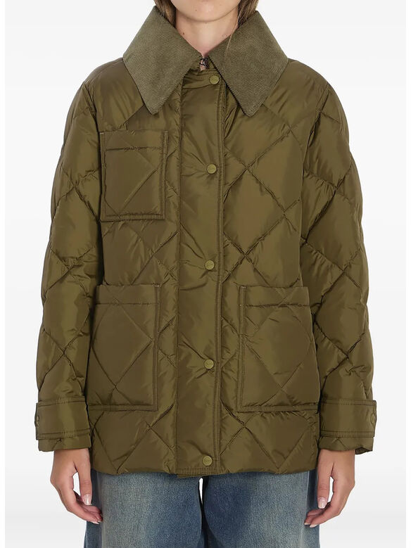 PARKA CORTO IN NYLON CHAMONIX, 7740 MILITARE, medium