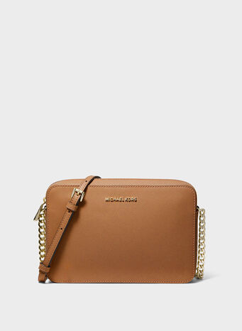 BORSA A TRACOLLA JET SET GRANDE IN PELLE SAFFIANO, 230LUGGAGE, small