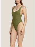 COSTUME INTERO MONOKINI RIBS COLOUR, 082 VERDE MILITARE, thumb
