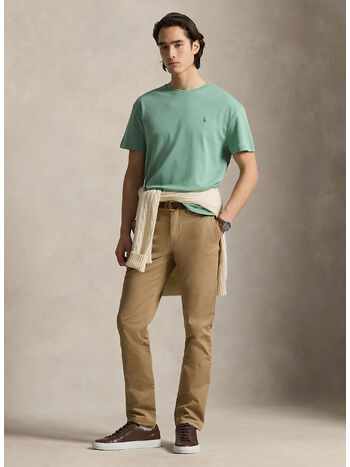 T-SHIRT IN COTONE CUSTOM, FADED MINT, small