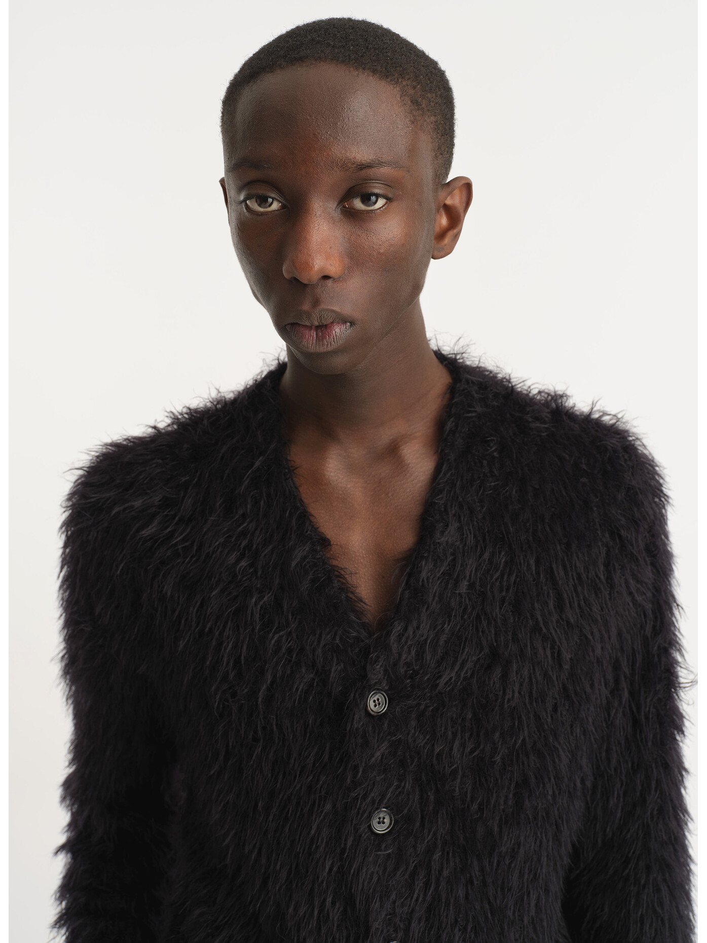Séfr - Osho Brushed-Knit Cardigan - Gray Séfr