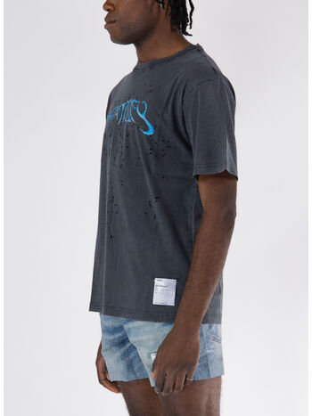 T-SHIRT MOTHTECH TEE UNISEX, AGED BLACK, small
