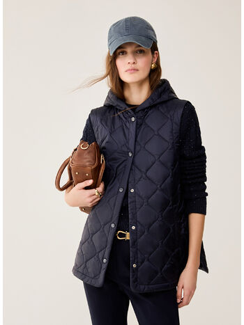 SMANICATO IMBOTTITO, 005 BLU, small