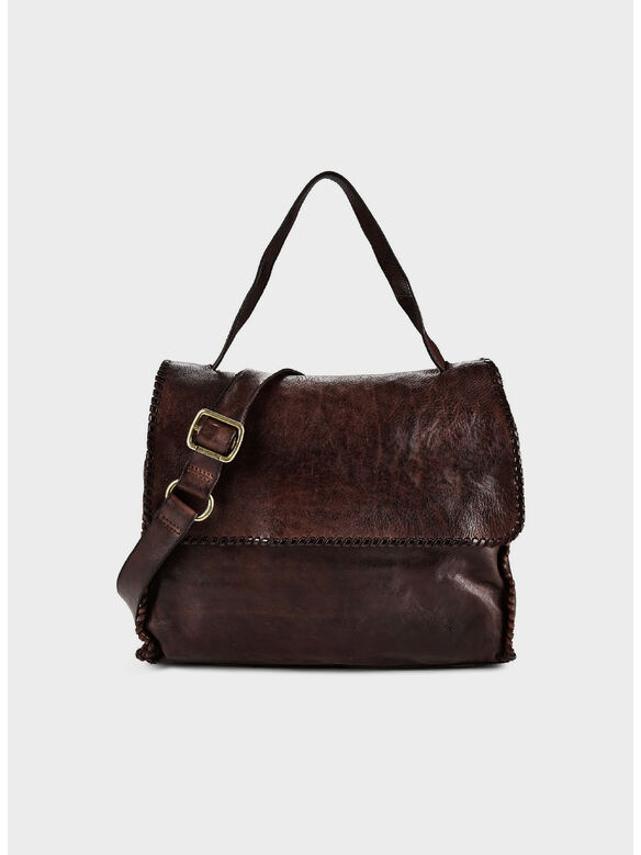 BORSA ZELDA - CARTELLA MEDIA, C1501 MORO, medium