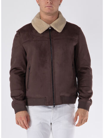 GIUBBOTTO BOMBER DENNY ECOMONTONE, 299 MORO, small