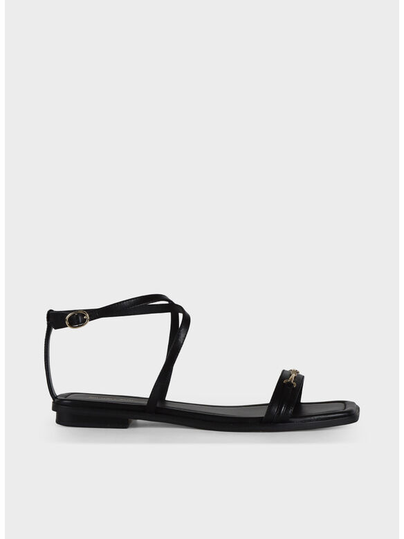 SANDALO SABOT LENA, 001 BLACK, medium