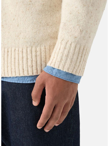 MAGLIONE ALFIE RAGLAN DONEGAL, 00039M 10H GRAIN, small