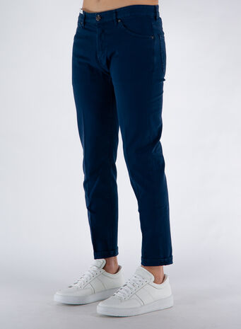 PANTALONE 5 TASCHE, Y369BLUNAVY, small