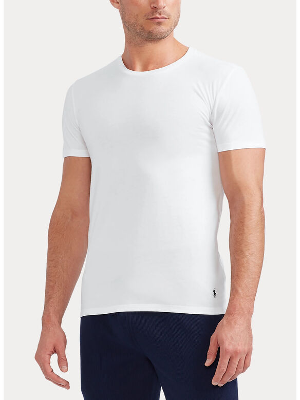 T-SHIRT CREW 3 PACK, WHITE/WHITE/WHITE, medium