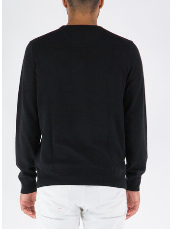 MAGLIONE GIROCOLLO, POLO BLACK, small